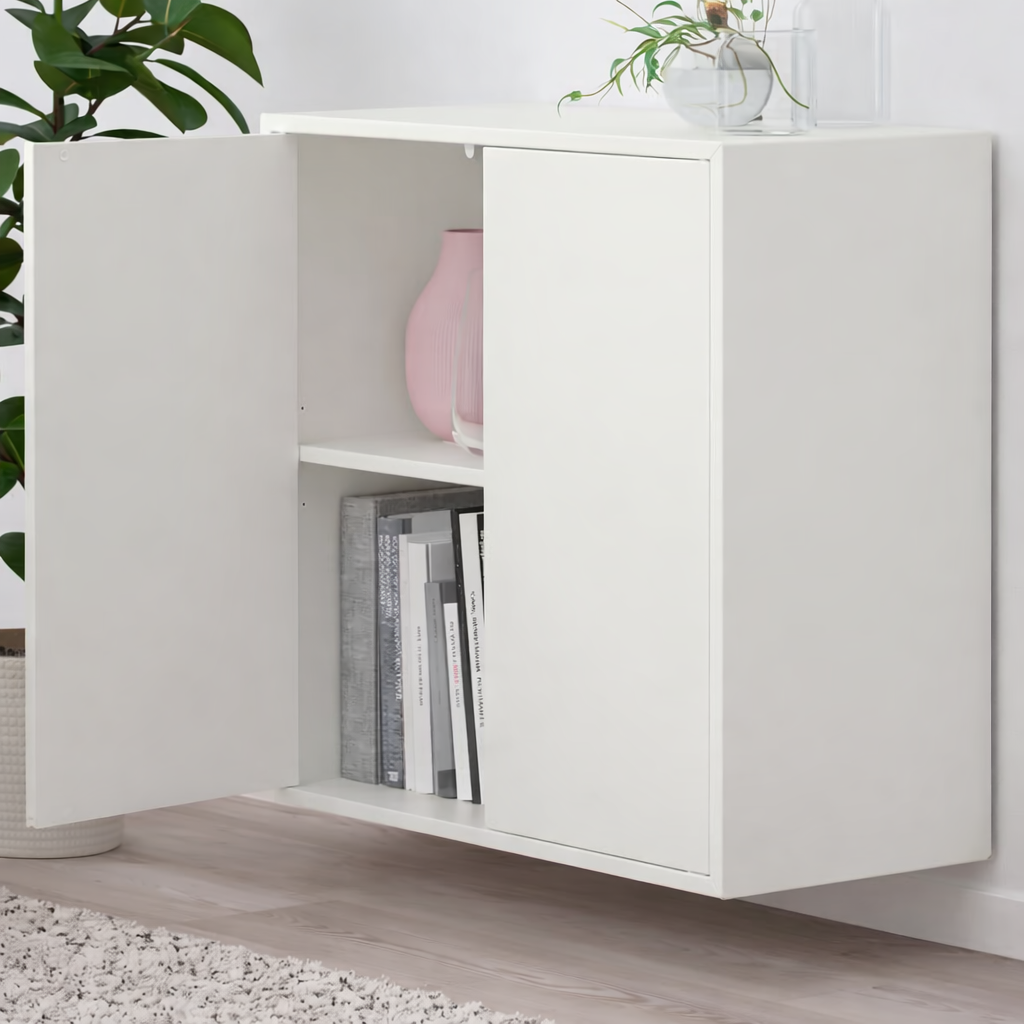 Emmett Cabinet with 2 doors and shelf, 70x35x70cm