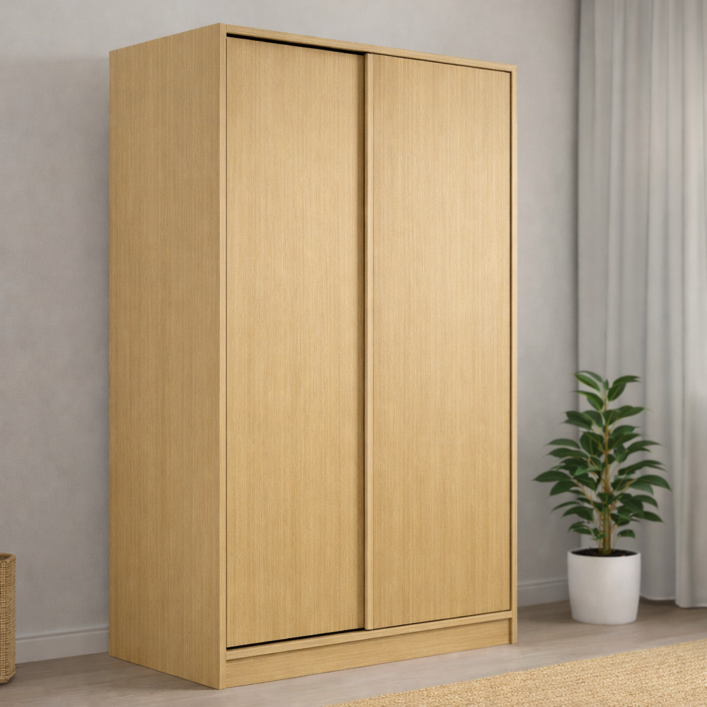 Oak Wardrobe  - 120x40x180cm.