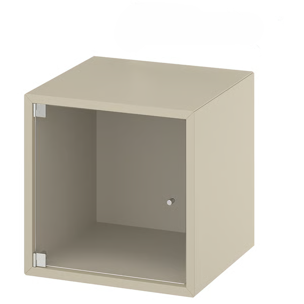 Emmet  Cabinet with Glass, 35×35×35cm
