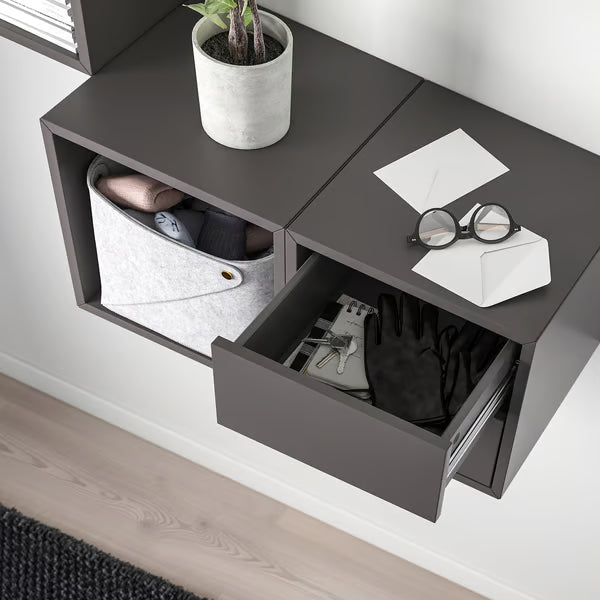 Emmett Wall-mounted storage combination, 105x35x70cm