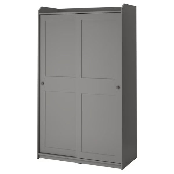 Haidy - Grey Wardrobe -  118xx55x199cm.
