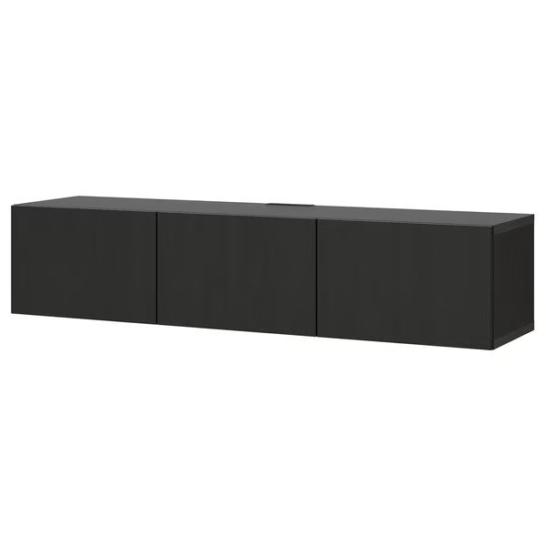 كونسول حائط دلتا للتلفاز مع 3 أبواب، 180 × 42 × 38 سم