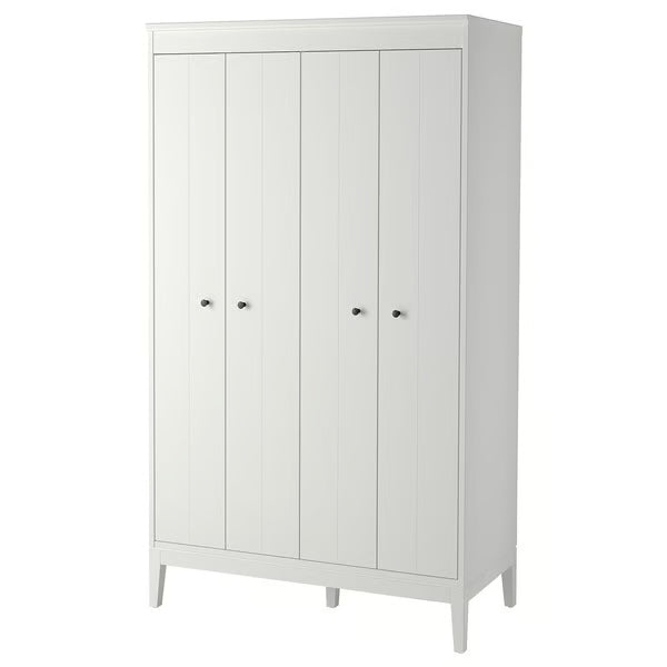 ID9 White Wardrobe – 121x59x211cm.