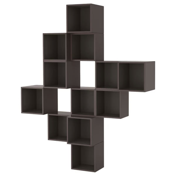 Emmett Wall-mounted cabinet combination, 175x35x210cm