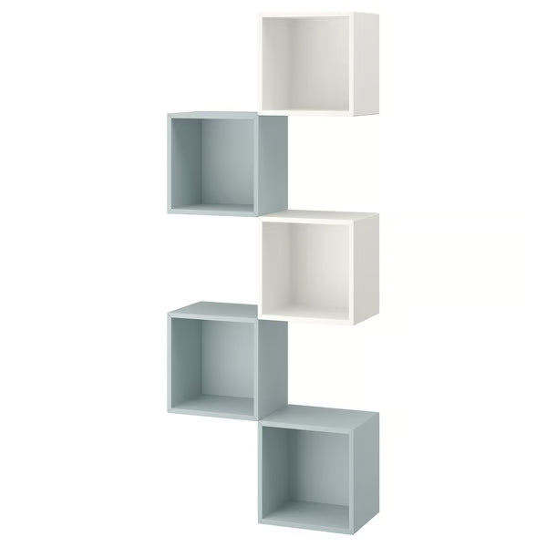 Emmett Wall-mounted cube combination, 70x25x175cm