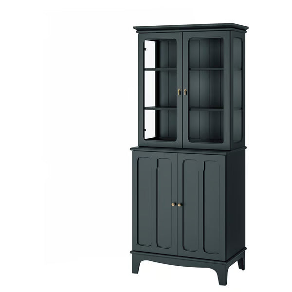 LM Cabinet with glass doors,86x49x199cm