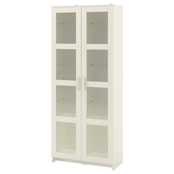 Brimlok Glass-door cabinet, 80x35x190cm