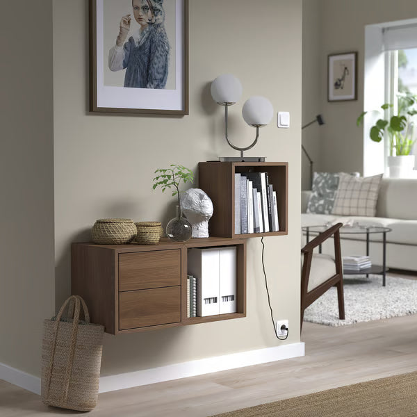 Emmett Wall-mounted storage combination, 105x35x70cm