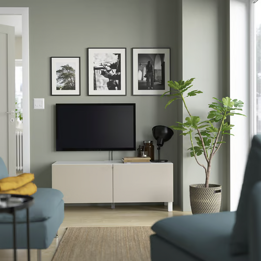 Delta TV  cabinet with 2 Doors, 120x42x48cm