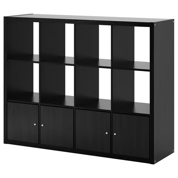 Kseries Shelving unit with 2 cabinets, 147x39x112cm