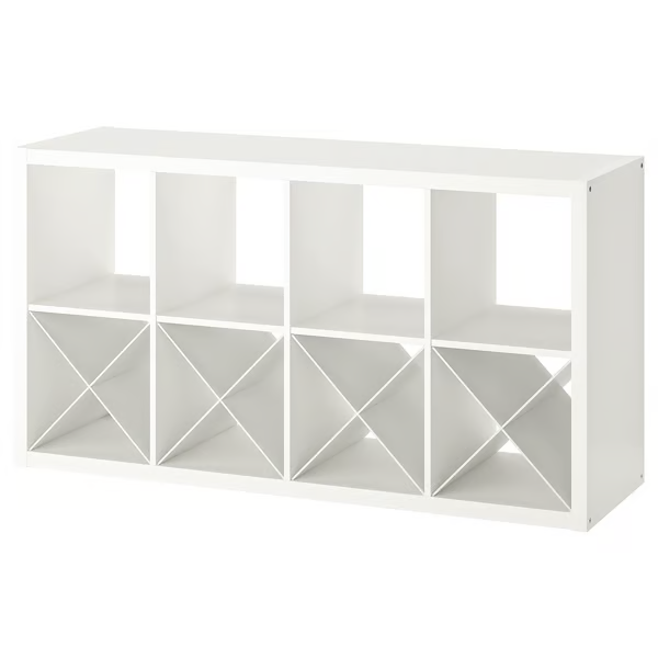 Kseries Shelving unit with 4 X insert, 77x39x147cm