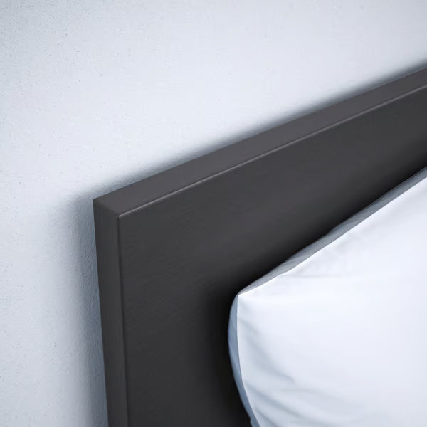 MAILY (Black) Standard Bed - Single Size (90 & 100 & 120cm)