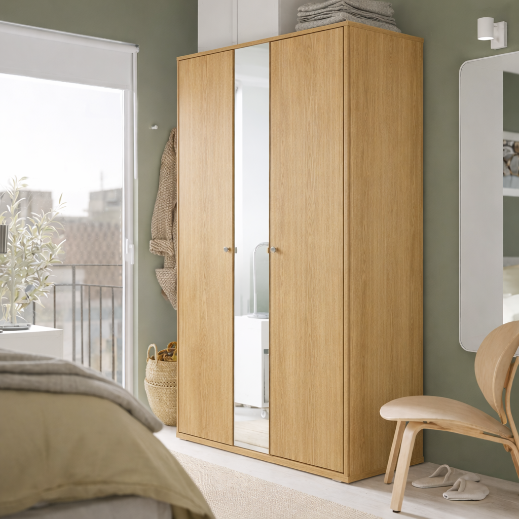 Oak Wardrobe - 105x57x200cm.