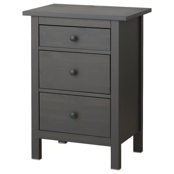 Hymnes 3-drawer dresser, 58x40x79cm.
