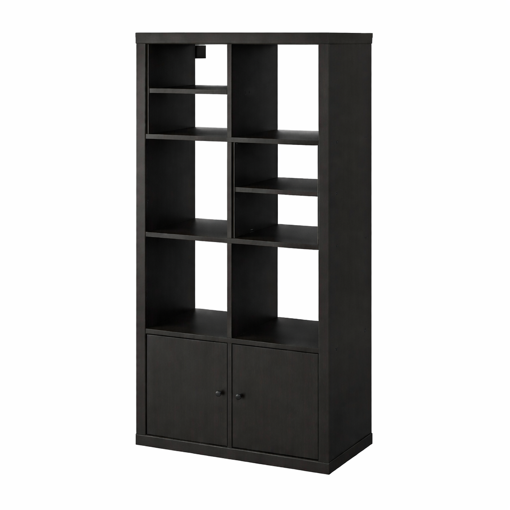 Kseries V Shelving unit, with 2 doors/with 2 shelf, 77x39x147cm