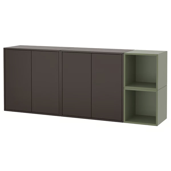 Emmett Wall-mounted cabinet combination, 175x35x70cm