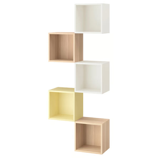 Emmett Wall-mounted cube combination, 70x25x175cm