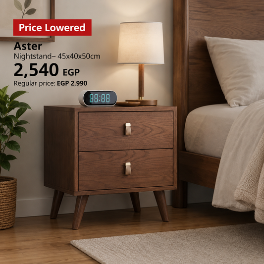Aster Nightstand– 45x40x50cm
