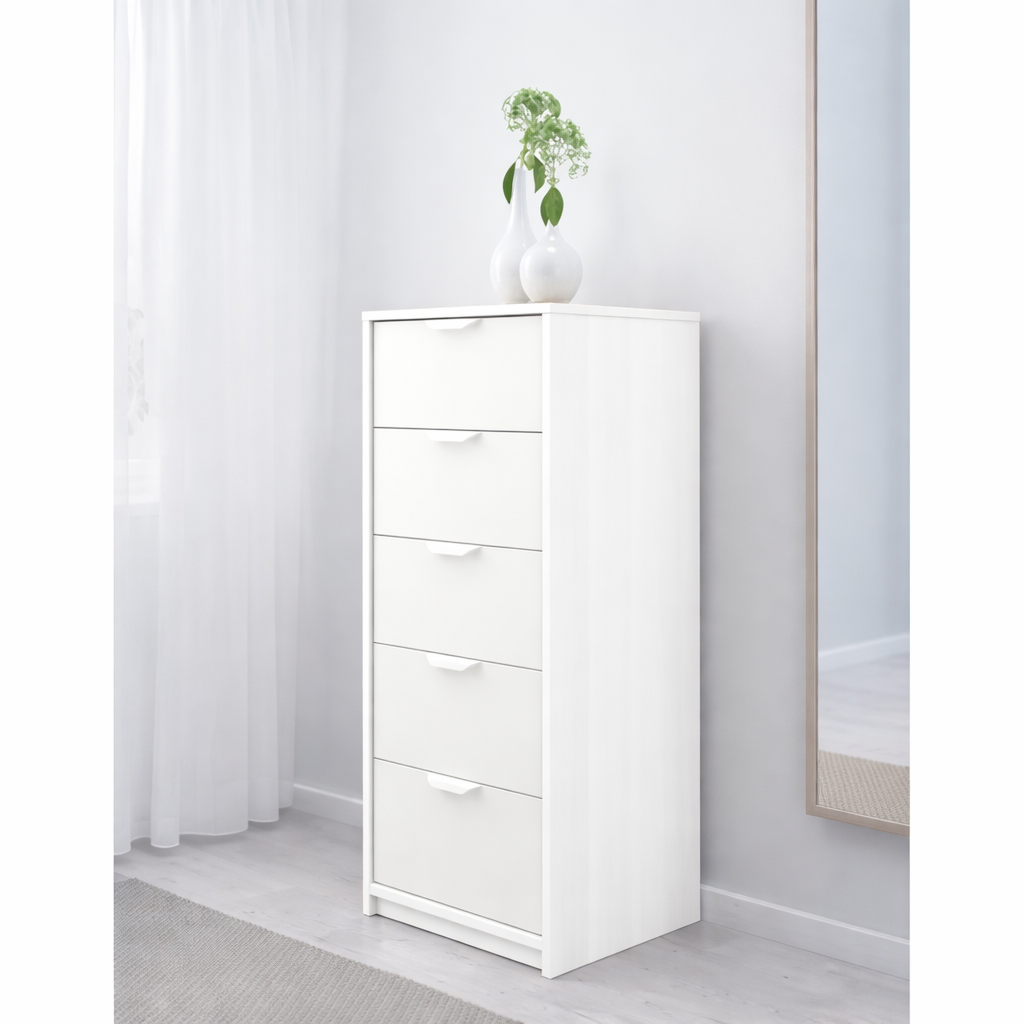 MDF White Unit drawer - 43×40×104cm.