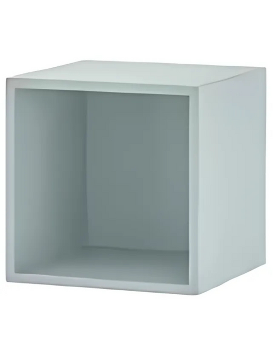 خزانة مكعبات صغيرة – أزرق فاتح – 35×25×35 سم