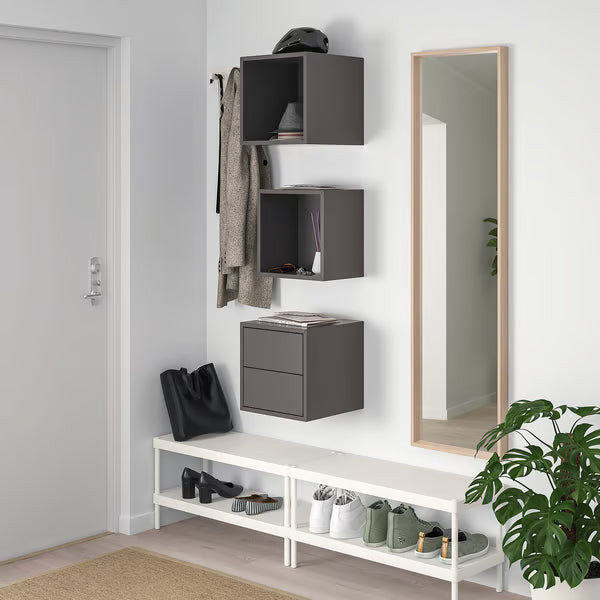 Emmett Wall-mounted storage combination, 105x35x70cm