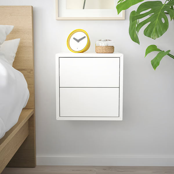 Emmett Cabinet with 2 Drawers, 35×35×35cm