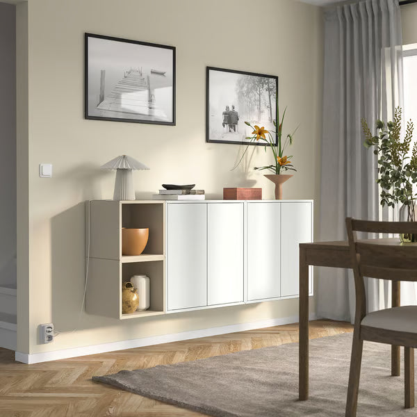 Emmett Wall-mounted cabinet combination, 175x35x70cm