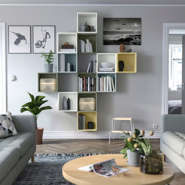 Emmett Wall-mounted cabinet combination, 175x35x210cm