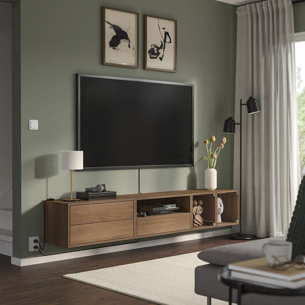 Emmett Media storage combination, 210x35x35cm
