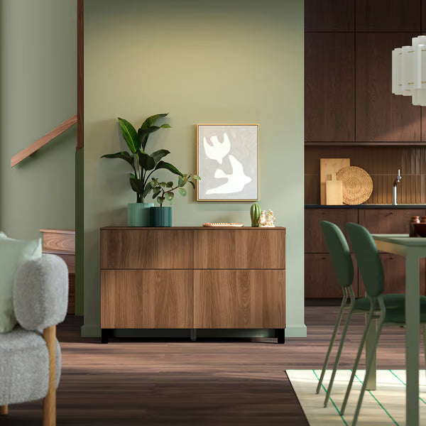 Delta Sideboard 2 doors+2 drawers Plus, 120x42x76cm