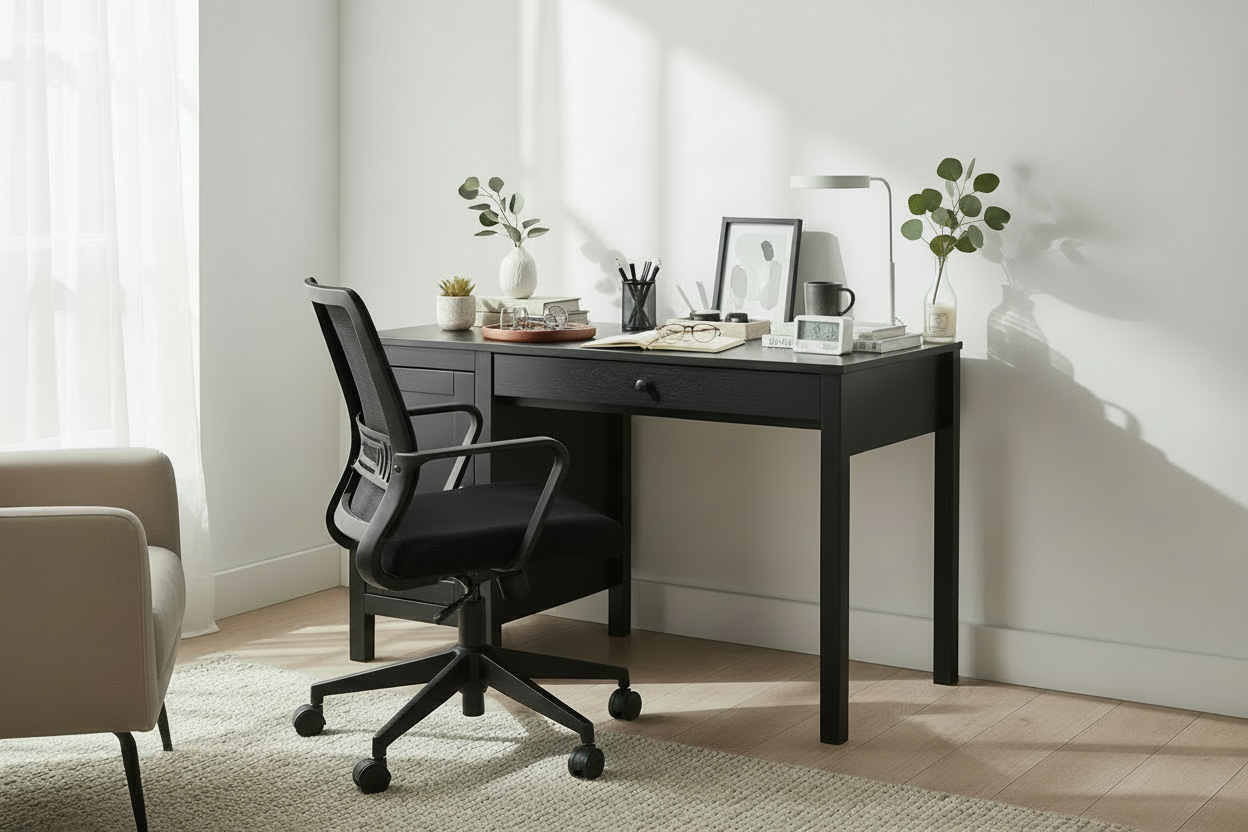 مكتب هيمنس، بني داكن، 120×55×74 سم