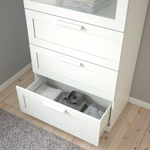 Brimlok 4-drawer chest 78x46x124cm.