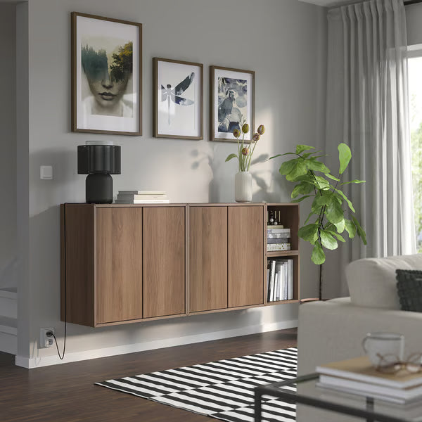 Emmett Wall-mounted cabinet combination, 175x35x70cm