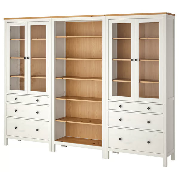 Hymnes Storage combination w doors/drawers, 290x37x197cm