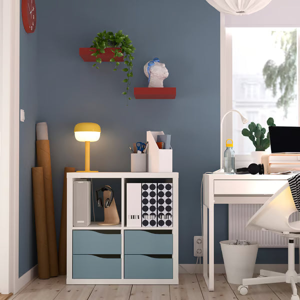 Kseries with 4 drawers Wave-shaped, 77x39x77cm