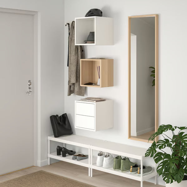 Emmett Wall-mounted storage combination, 105x35x70cm