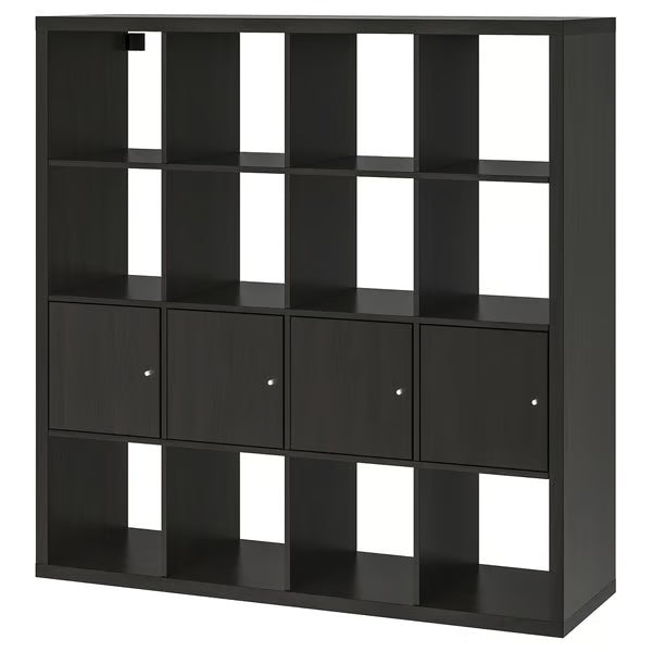 Kseries Shelving unit with 4 cabinet doors, 147x39x147cm