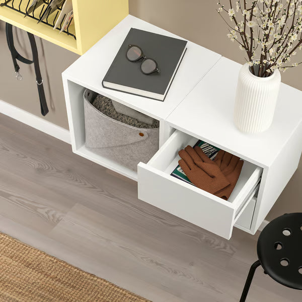 Emmett Wall-mounted storage combination, 105x35x70cm