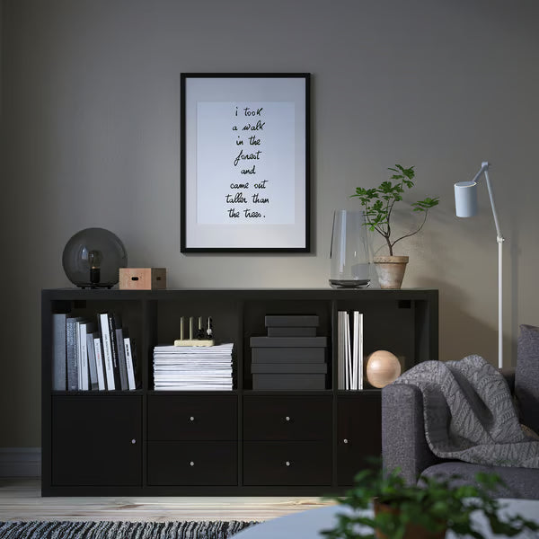 Kseries H Shelving unit with 4 Storage, 147x39x77cm