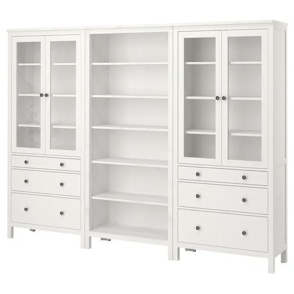 Hymnes Storage combination w doors/drawers, 290x37x197cm