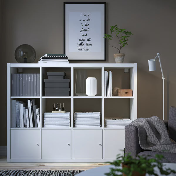 Kseries Shelving unit with 2 cabinets, 147x39x112cm