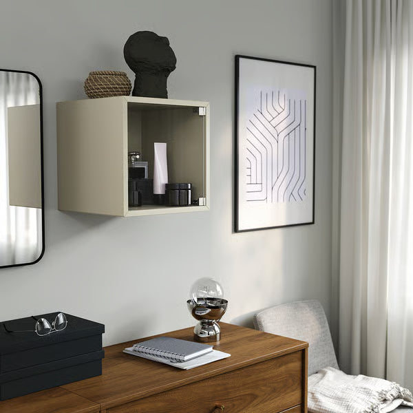 Emmet  Cabinet with Glass, 35×35×35cm