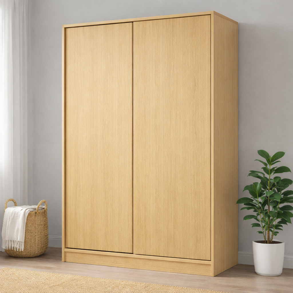 Oak Wardrobe  - 120x40x180cm.