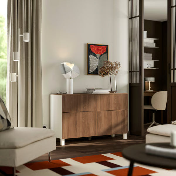 Delta Sideboard 2 doors+2 drawers Plus, 120x42x76cm