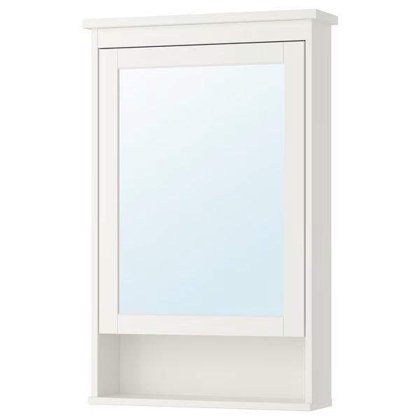 Hymnes Mirrored cabinet with 1 door, 63x16x98cm