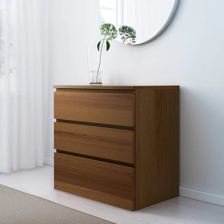 MDF Brown-Cherry Unit Drawer  - 70×40×72cm.
