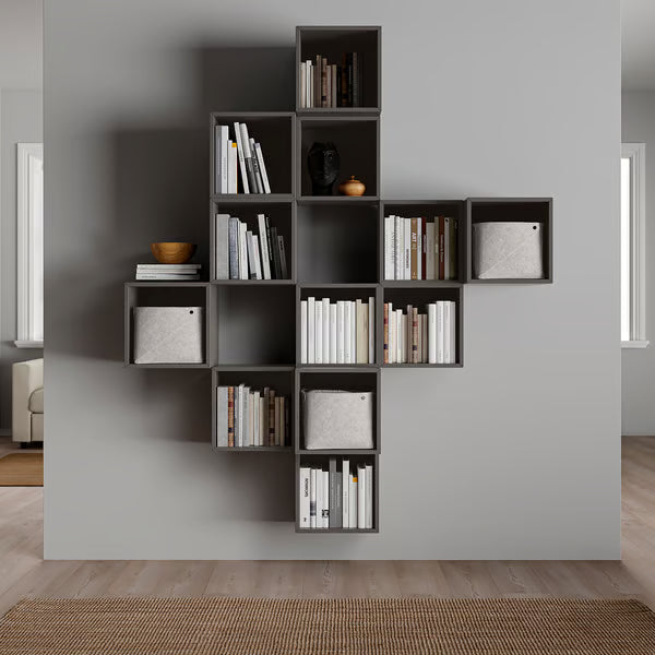 Emmett Wall-mounted cabinet combination, 175x35x210cm