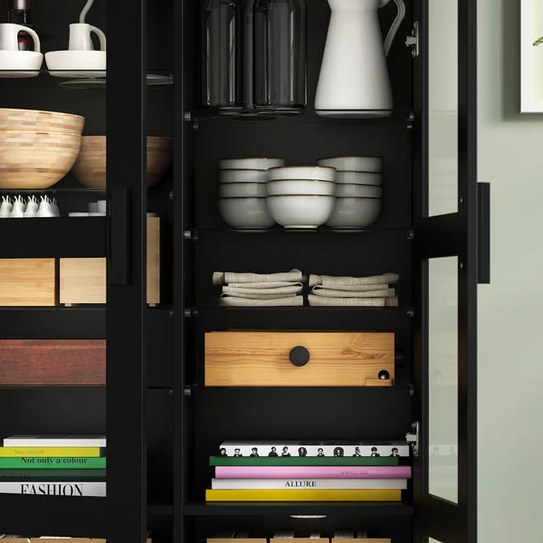 Brimlok Storage combination glass doors 160x35x190cm