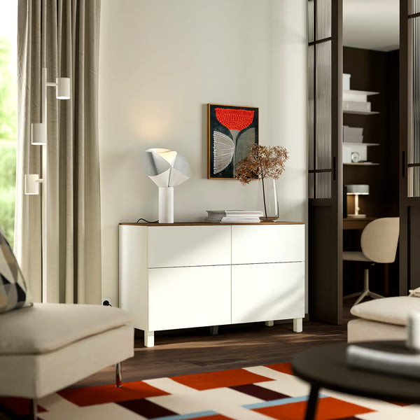 Delta Sideboard 2 doors+2 drawers Plus, 120x42x76cm