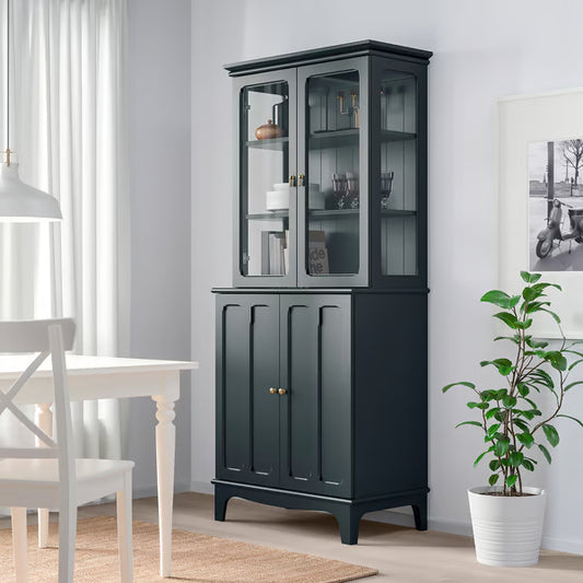 LM Cabinet with glass doors,86x49x199cm
